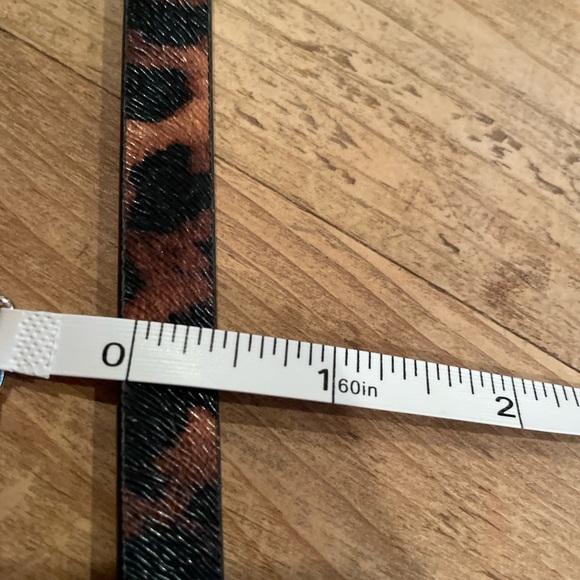 Jessica Simpson animal print gold skinny belt Business Casual Boho Festival Sm - Picture 5 of 7